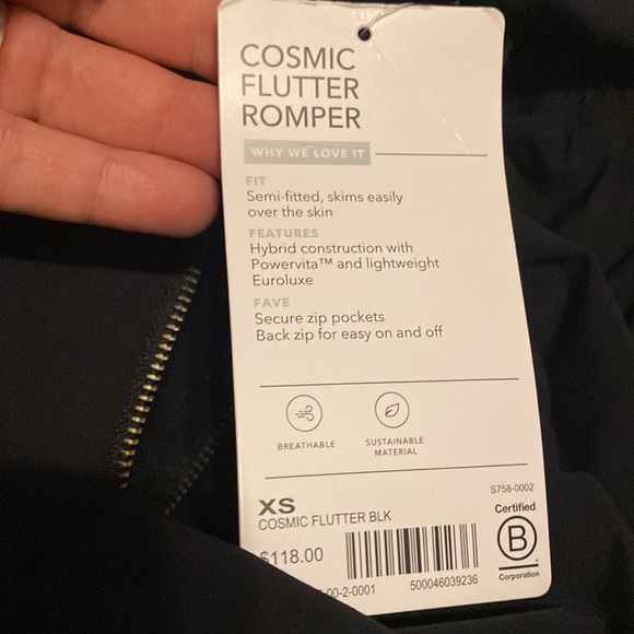 Athleta Cosmic Flutter Romper - Picture 12 of 12